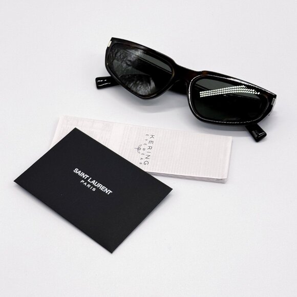 NEW SAINT LAURENT SL634 NOVA 002 WOMEN HAVANA SAINT LAURENT SL 634 002 - Picture 11 of 12